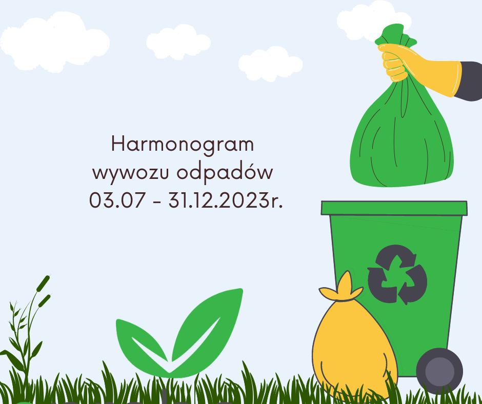 Harmonogram wywozu odpadów